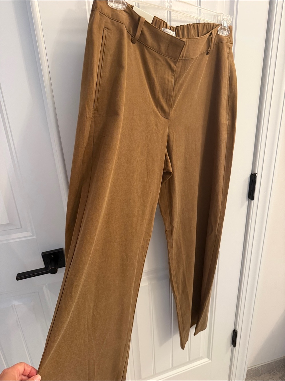 NWT Banana Republic Brown Everyday Wide Leg Pants Size Medium